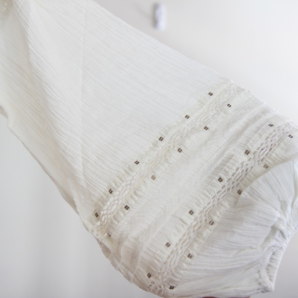 NWT Free People Summer Stars Button down Small - Picture 7 of 8